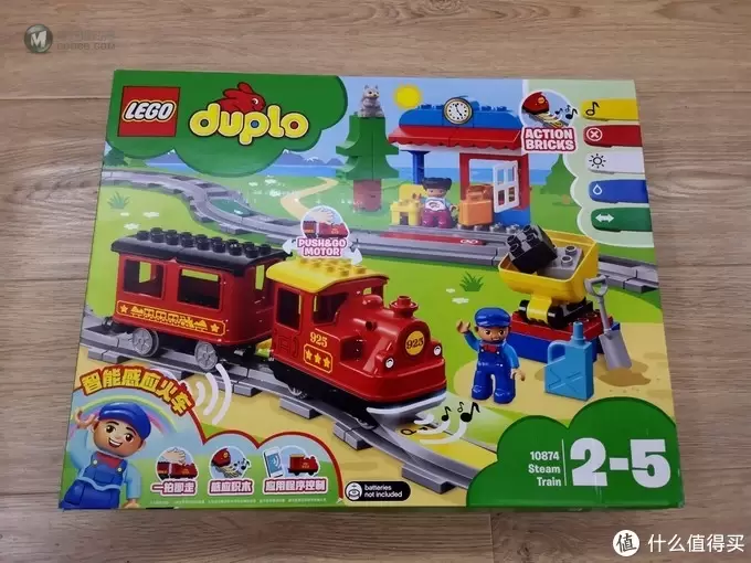 Lego 乐高 得宝蒸汽火车10874 开箱