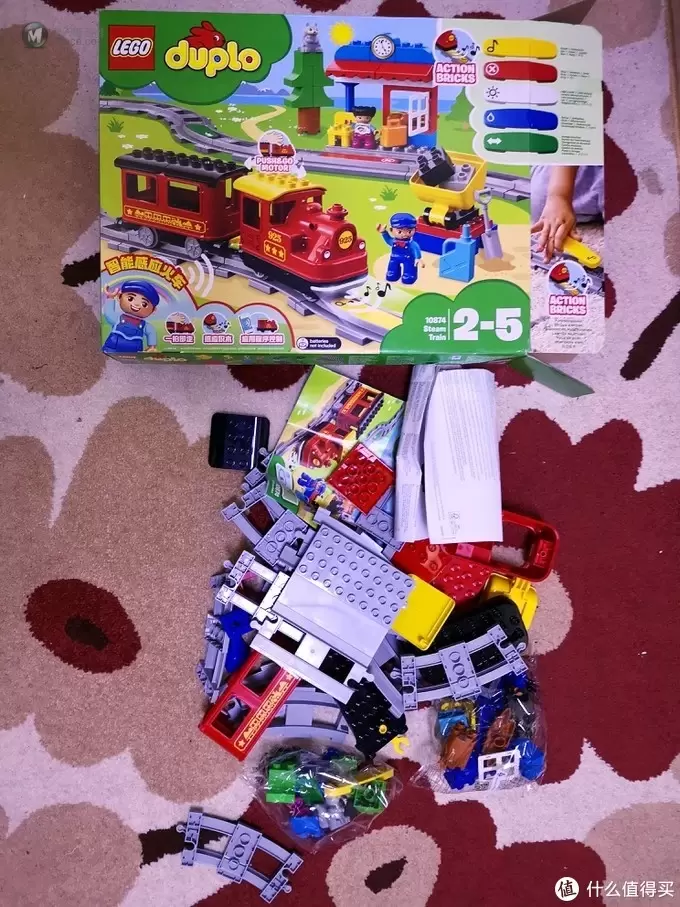 Lego 乐高 得宝蒸汽火车10874 开箱