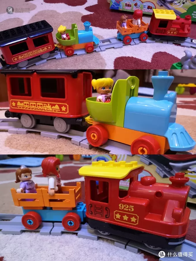 Lego 乐高 得宝蒸汽火车10874 开箱