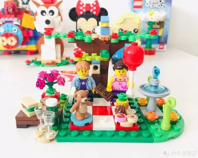 乐高LEGO 40236情人节野餐会 开箱晒物