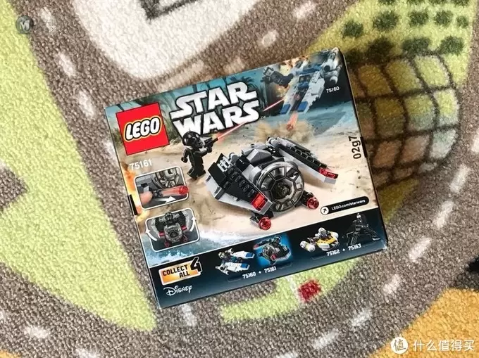 乐高这个大坑 篇三十五：#晒单大赛#Lego 乐高 Star Wars 75161 ￼￼乐高星球大战 钛攻击机迷你战机