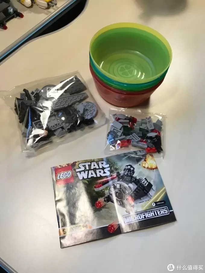 乐高这个大坑 篇三十五：#晒单大赛#Lego 乐高 Star Wars 75161 ￼￼乐高星球大战 钛攻击机迷你战机