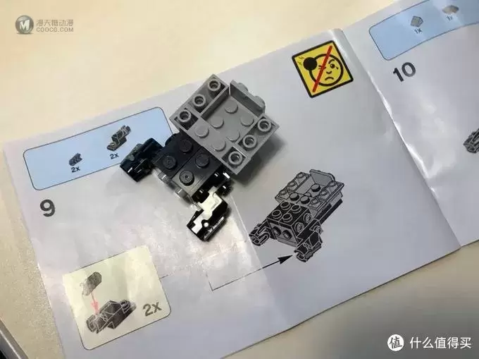乐高这个大坑 篇三十五：#晒单大赛#Lego 乐高 Star Wars 75161 ￼￼乐高星球大战 钛攻击机迷你战机