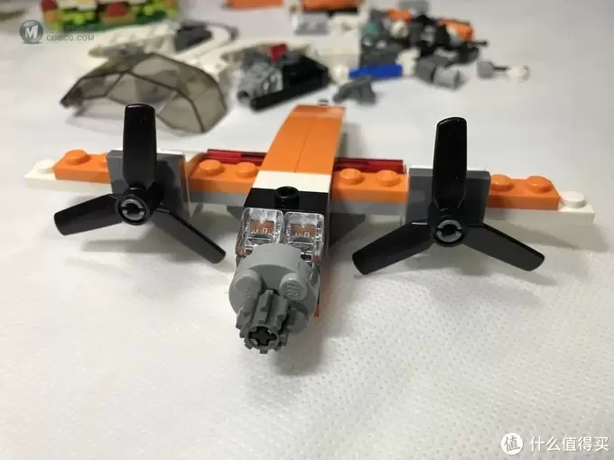 LEGO 乐高 31071 三合一 创意百变系列 双旋翼无人机 开箱