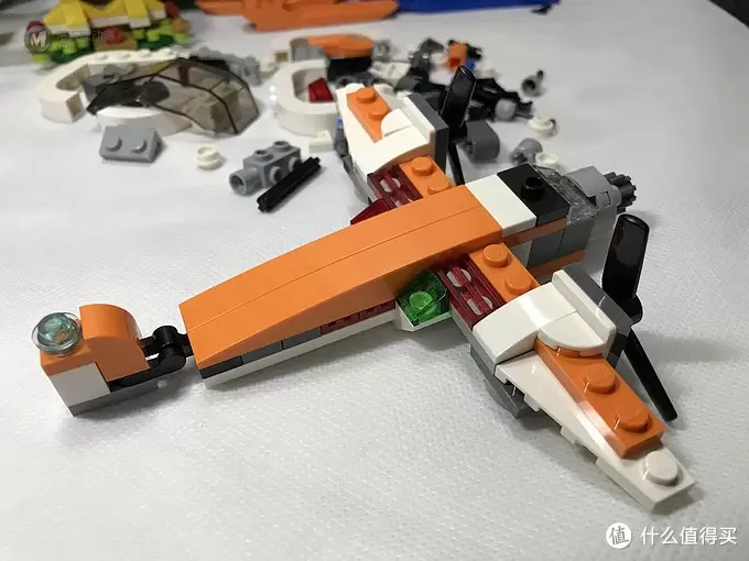 LEGO 乐高 31071 三合一 创意百变系列 双旋翼无人机 开箱