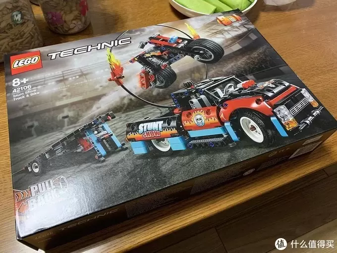 少爷的乐高系列 篇四十五：乐高42106—卡车与特技摩托表演