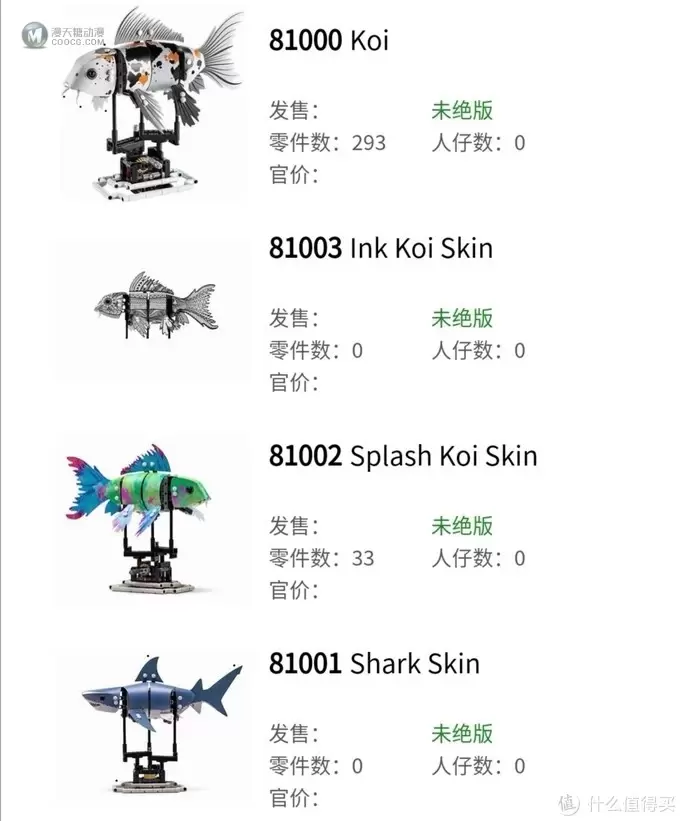 乐高 FORMA系列 81000海淘之旅