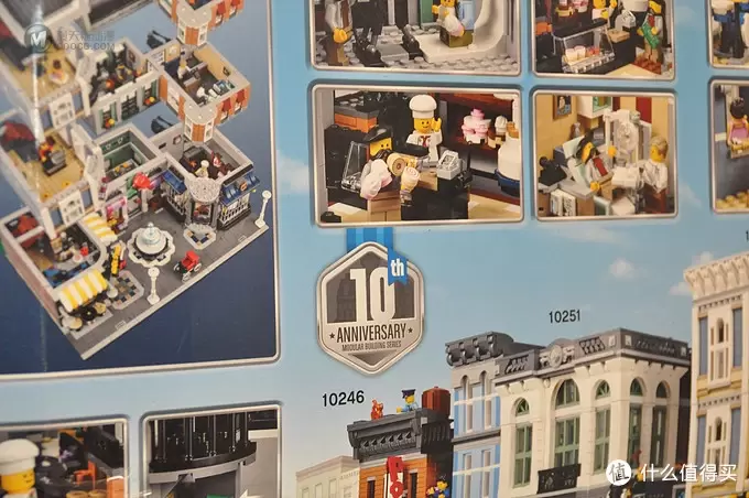 单反毁一生，LEGO穷三代 篇一百三十五：LEGO 乐高 街景 10255 10周年集会广场