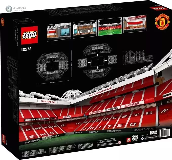乐高 10272 Old Trafford – Manchester United 开箱测评到！