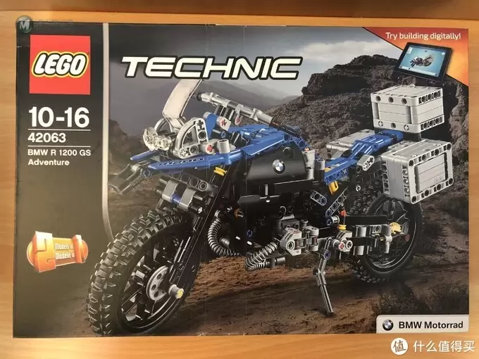 存钱买LEGO 篇九：TECHNIC 科技系列 42063 飞天宝马摩托（B模式）