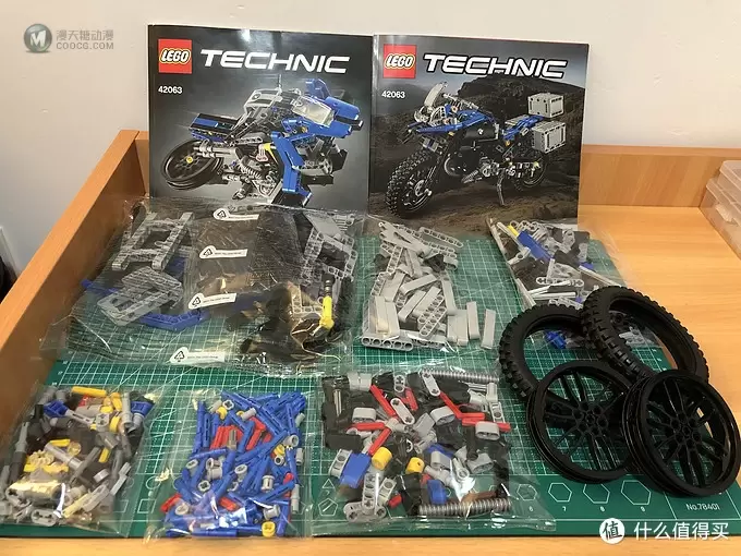 存钱买LEGO 篇九：TECHNIC 科技系列 42063 飞天宝马摩托（B模式）