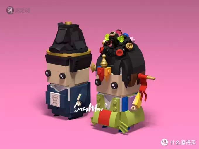 乐高积木 篇三：乐高积木方头仔MOC:婚嫁系列-韩式婚礼