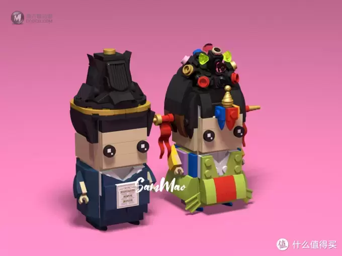 乐高积木 篇三：乐高积木方头仔MOC:婚嫁系列-韩式婚礼