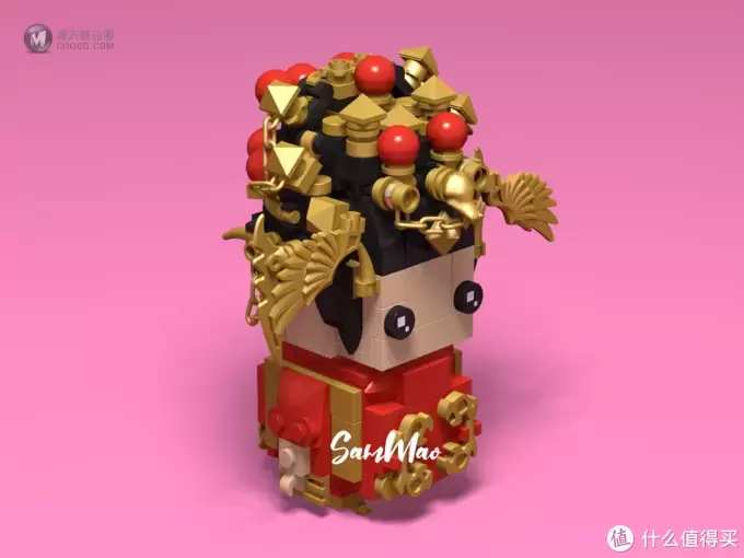乐高积木 篇一：乐高积木方头仔MOC:婚嫁系列-中式婚礼