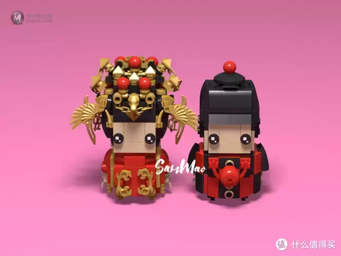 乐高积木 篇一：乐高积木方头仔MOC:婚嫁系列-中式婚礼