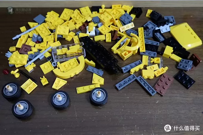 乐高手记 篇二十三：论如何正确的玩moc——LEGO 乐高moc 大黄蜂版 甲壳虫汽车