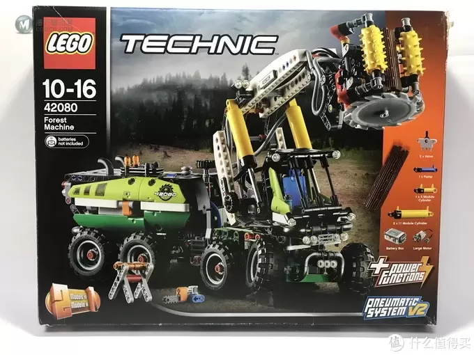 LEGO 乐高 拼拼乐 篇203： 税补来的2018年科技气动套装 42080 多功能林业机械