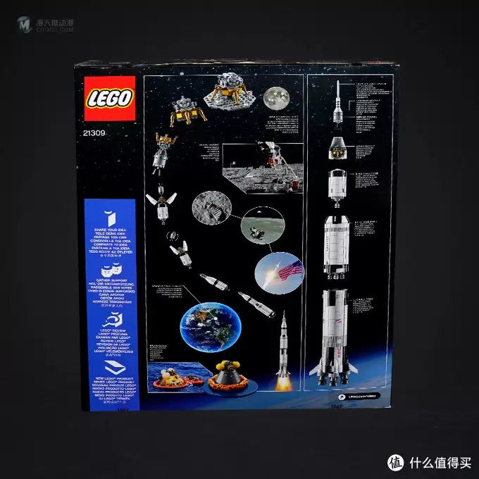 木佬佬乐高 篇二：lego 21309 土星五号火箭（多图）