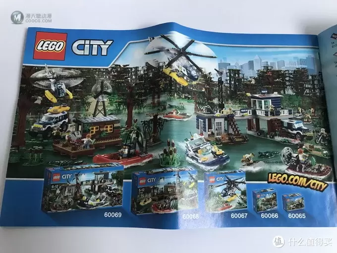 #全民分享季#LEGO 乐高 拼拼乐 60066 沼泽警察入门套装