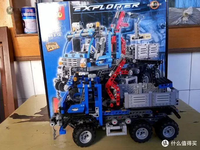 在通往LEGO的路上越走越远：3331 清障翻斗吊车