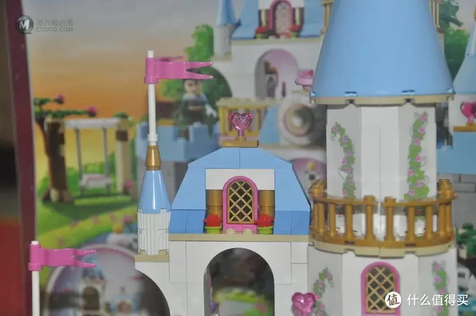单反毁一生，LEGO穷三代 篇三十三：LEGO 乐高 41055 迪士尼公主系列 Cinderella's Romantic Castle 灰姑娘的浪漫城堡
