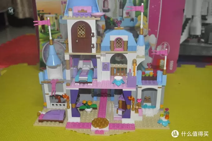 单反毁一生，LEGO穷三代 篇三十三：LEGO 乐高 41055 迪士尼公主系列 Cinderella's Romantic Castle 灰姑娘的浪漫城堡