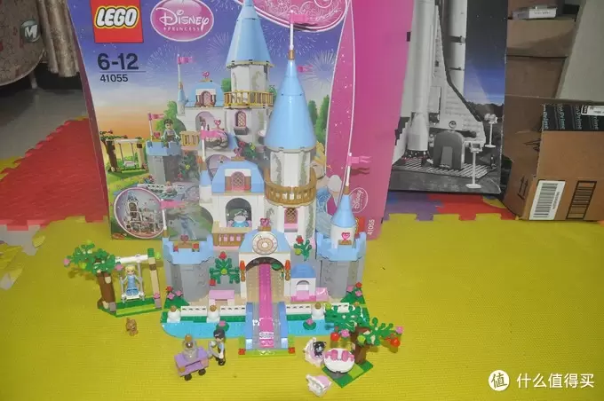 单反毁一生，LEGO穷三代 篇三十三：LEGO 乐高 41055 迪士尼公主系列 Cinderella's Romantic Castle 灰姑娘的浪漫城堡