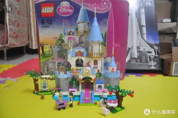 单反毁一生，LEGO穷三代 篇三十三：LEGO 乐高 41055 迪士尼公主系列 Cinderella's Romantic Castle 灰姑娘的浪漫城堡