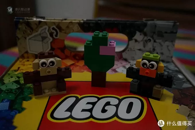 4岁女娃与LEGO小颗粒：晒LEGO 乐高 基础创意拼砌系列 10681