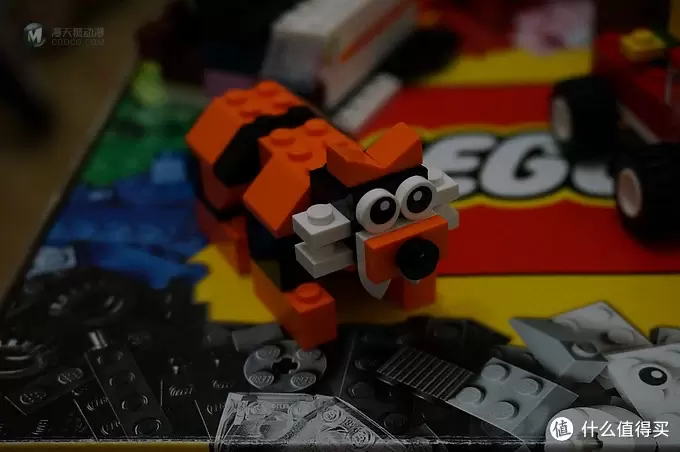 4岁女娃与LEGO小颗粒：晒LEGO 乐高 基础创意拼砌系列 10681