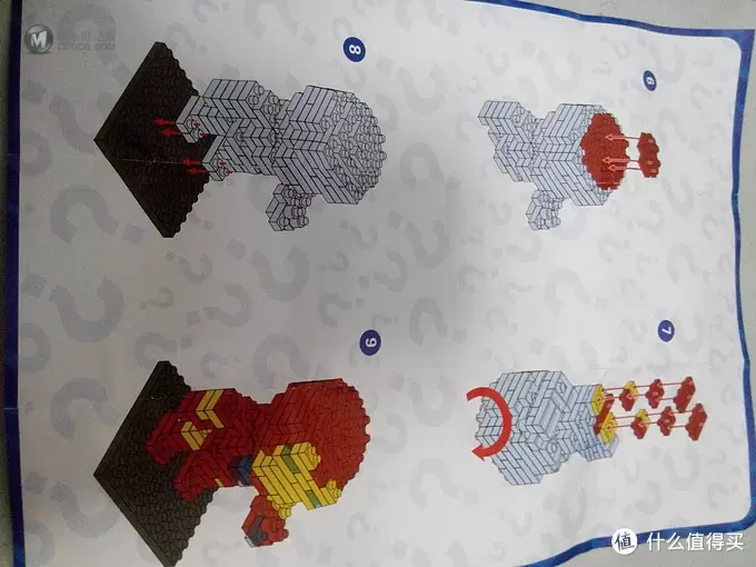 逛玩具展，为入手LEGO练手：LOZ 颗粒积木 钢铁侠
