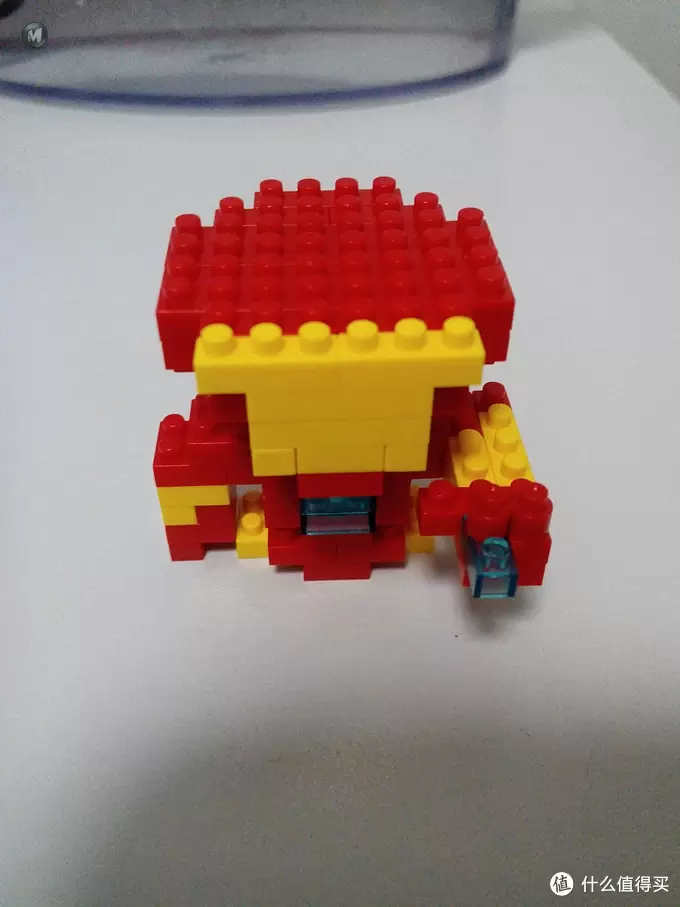 逛玩具展，为入手LEGO练手：LOZ 颗粒积木 钢铁侠