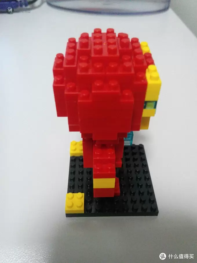逛玩具展，为入手LEGO练手：LOZ 颗粒积木 钢铁侠
