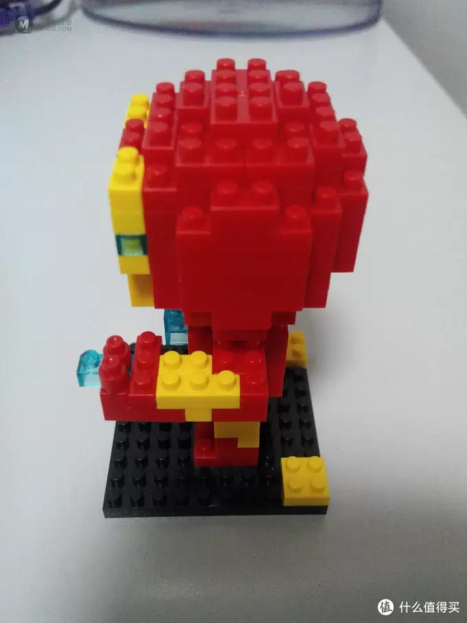 逛玩具展，为入手LEGO练手：LOZ 颗粒积木 钢铁侠