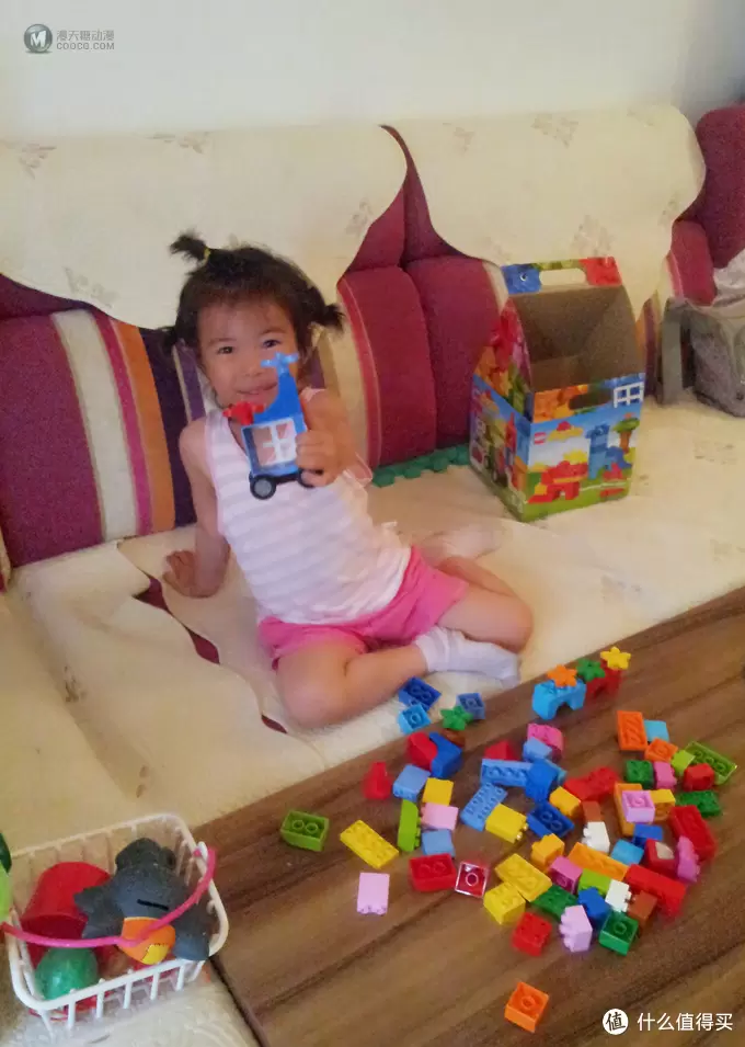 女儿的第一桶大颗粒：LEGO 乐高 得宝系列 L10575 及选购得宝的一点浅见