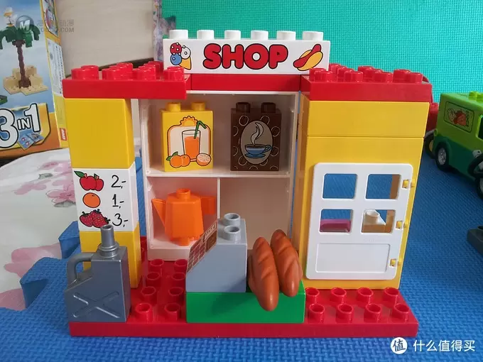 汽车总动员：LEGO 乐高 得宝主题拼砌系列 燃气站 6171