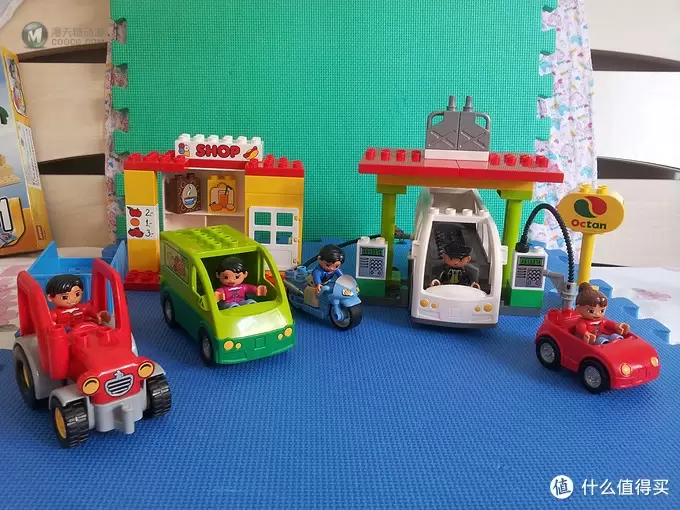 汽车总动员：LEGO 乐高 得宝主题拼砌系列 燃气站 6171