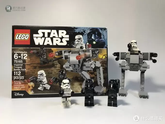 买人仔送载具：LEGO 乐高 75165 帝国军战斗包 开箱