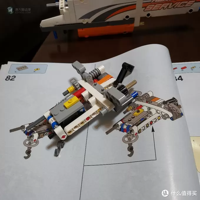 老杨的玩具仓库 篇十：乐高机械组 42052 双旋翼运输直升机