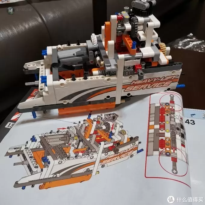 老杨的玩具仓库 篇十：乐高机械组 42052 双旋翼运输直升机