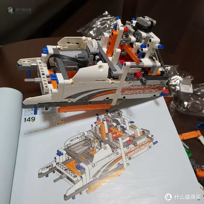 老杨的玩具仓库 篇十：乐高机械组 42052 双旋翼运输直升机