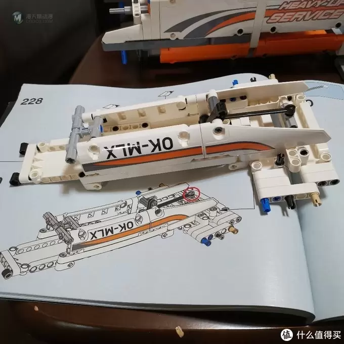 老杨的玩具仓库 篇十：乐高机械组 42052 双旋翼运输直升机