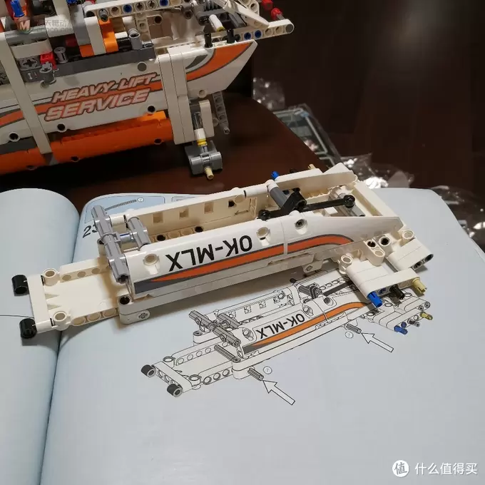 老杨的玩具仓库 篇十：乐高机械组 42052 双旋翼运输直升机