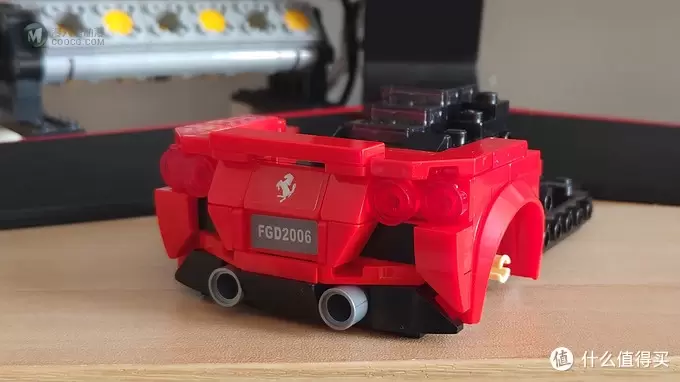 乐高手记 篇三十七：你没有玩过的船新版本！——LEGO 乐高超级赛车系列 76895 法拉利F8 Tributo