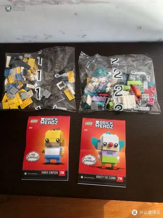 乐高 方头仔 篇六：LEGO乐高BrickHeadz方头仔41632辛普森一家荷马小丑套装
