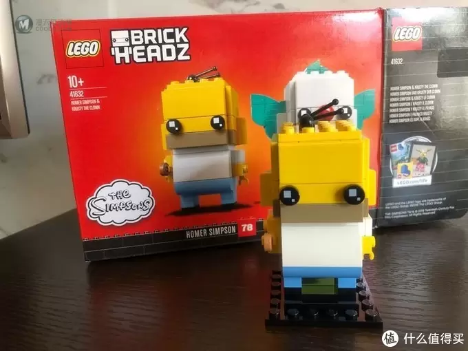 乐高 方头仔 篇六：LEGO乐高BrickHeadz方头仔41632辛普森一家荷马小丑套装