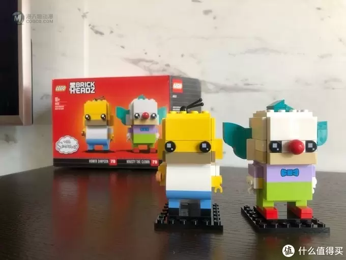 乐高 方头仔 篇六：LEGO乐高BrickHeadz方头仔41632辛普森一家荷马小丑套装