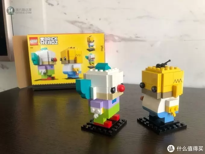 乐高 方头仔 篇六：LEGO乐高BrickHeadz方头仔41632辛普森一家荷马小丑套装
