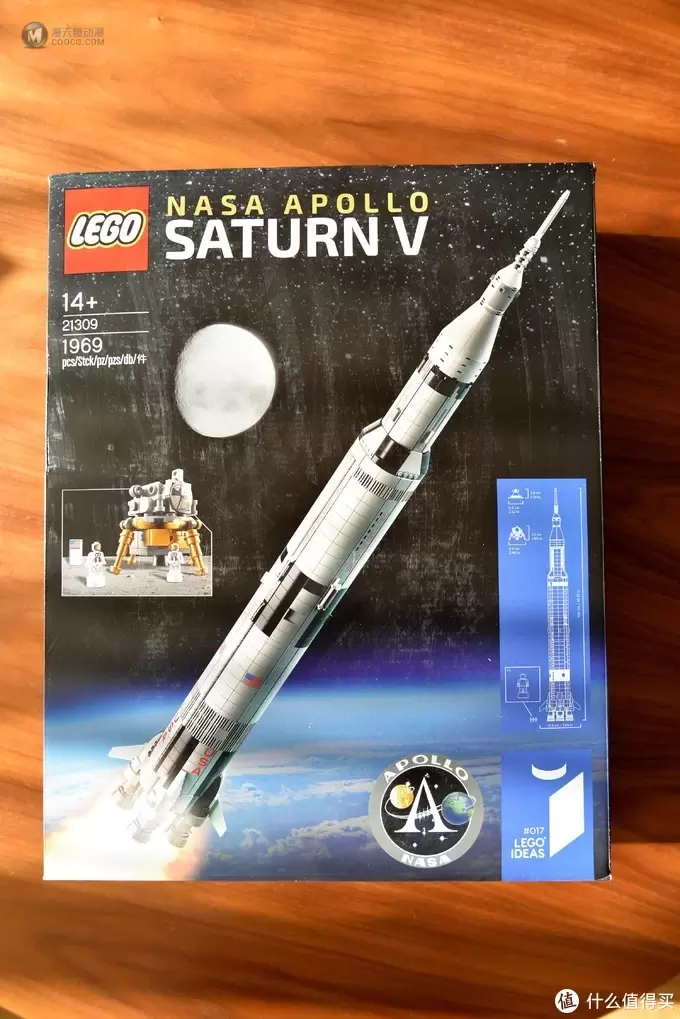 值得一看，动图看拼装 ！乐高 21309 土星5号运载火箭 拼装全纪录！