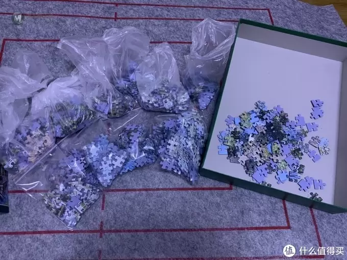 1000片拼图快速新手入门！拼图其实很简单~